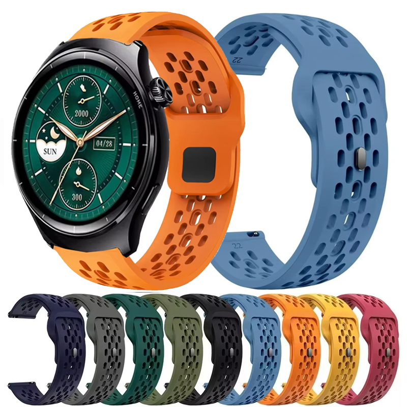 22mm Sport Silicone Strap For - A1 Watches & Jewelry New York Photos recension och pris