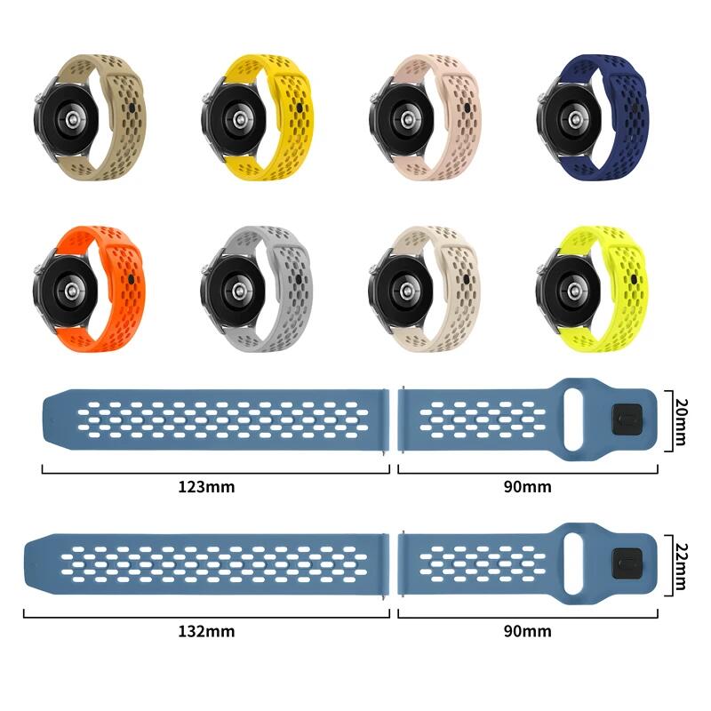 22mm Sport Silicone Strap For - A1 Watches & Jewelry New York Photos recension och pris