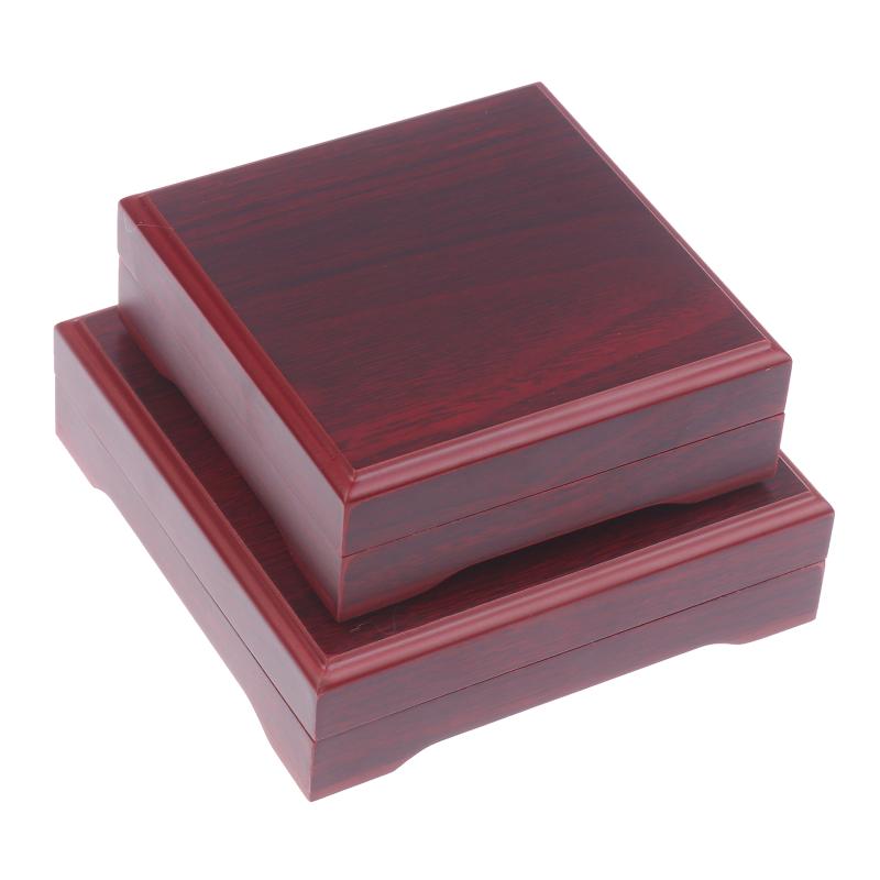 10*10*3.5cm/12*12*3.5cm Wood C - Collectors Coins Jewelry & Watches Of Smithtown recension och pris