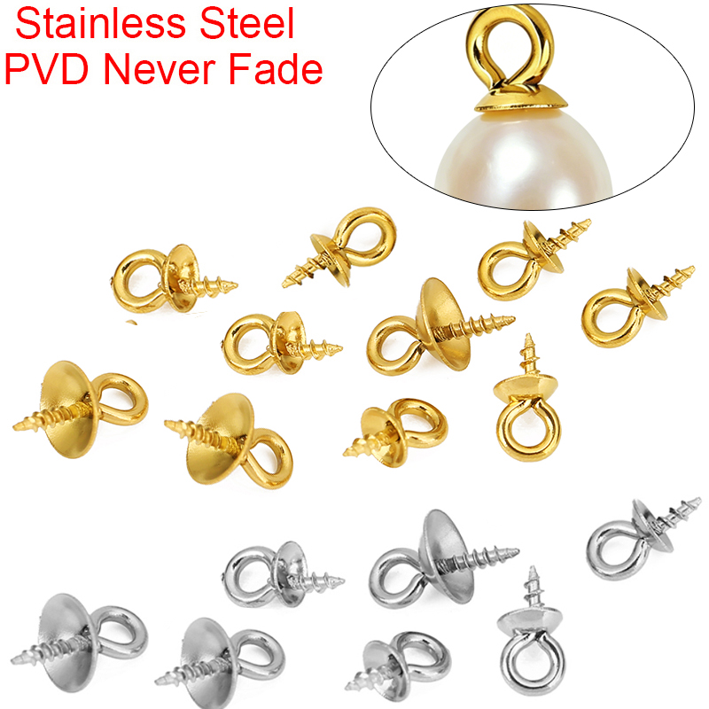 20pcs Stainless Steel Pearl Pe - Pearl Necklace recension och pris