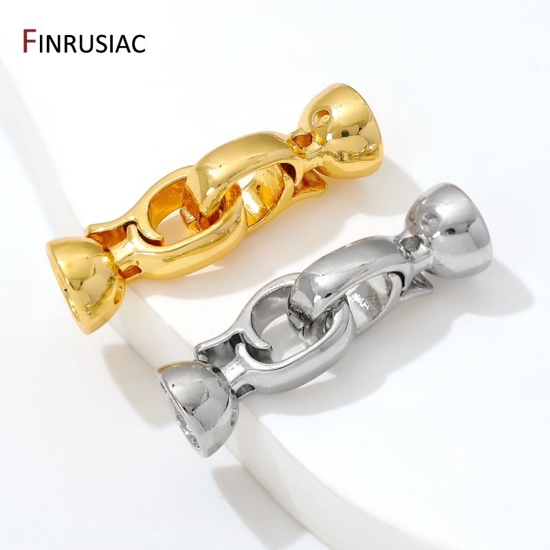 18K Gold Plated Brass Closure  - Pearl Necklace recension och pris